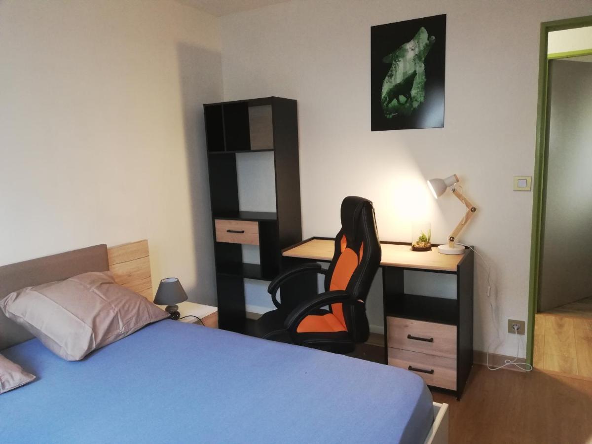 Apartmán Grand T3 Avec Clim, Parking Et Terrasse Privative - Agen Exteriér fotografie