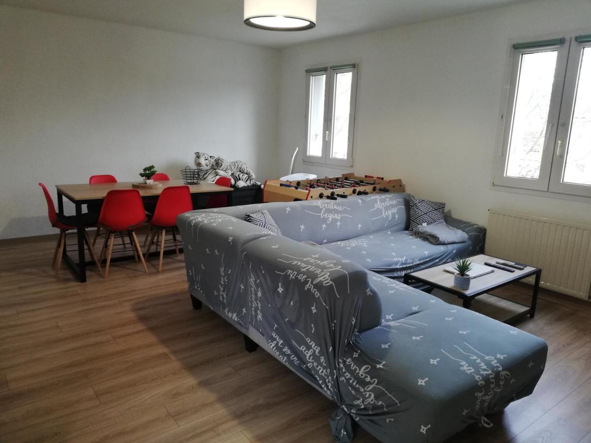 Apartmán Grand T3 Avec Clim, Parking Et Terrasse Privative - Agen Exteriér fotografie